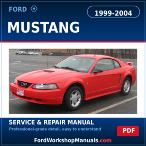 Ford Mustang 1999-2004 service and repair manual cover