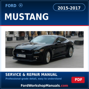 Ford Mustang 2015-2017 service and repair manual cover