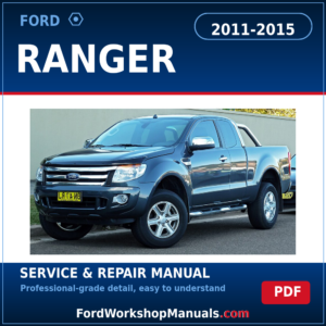 Ford Ranger 2011-2015 service and repair manual cover