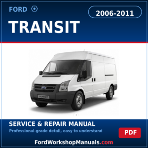 Ford Transit 2006-2011 service and repair manual cover